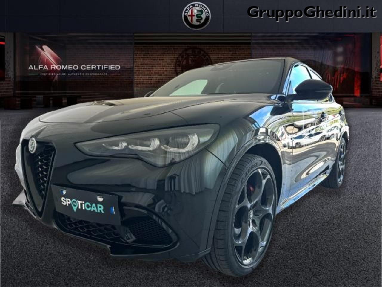 alfa romeo stelvio stelvio 2.2 turbodiesel 210 cv at8 q4 veloce usata