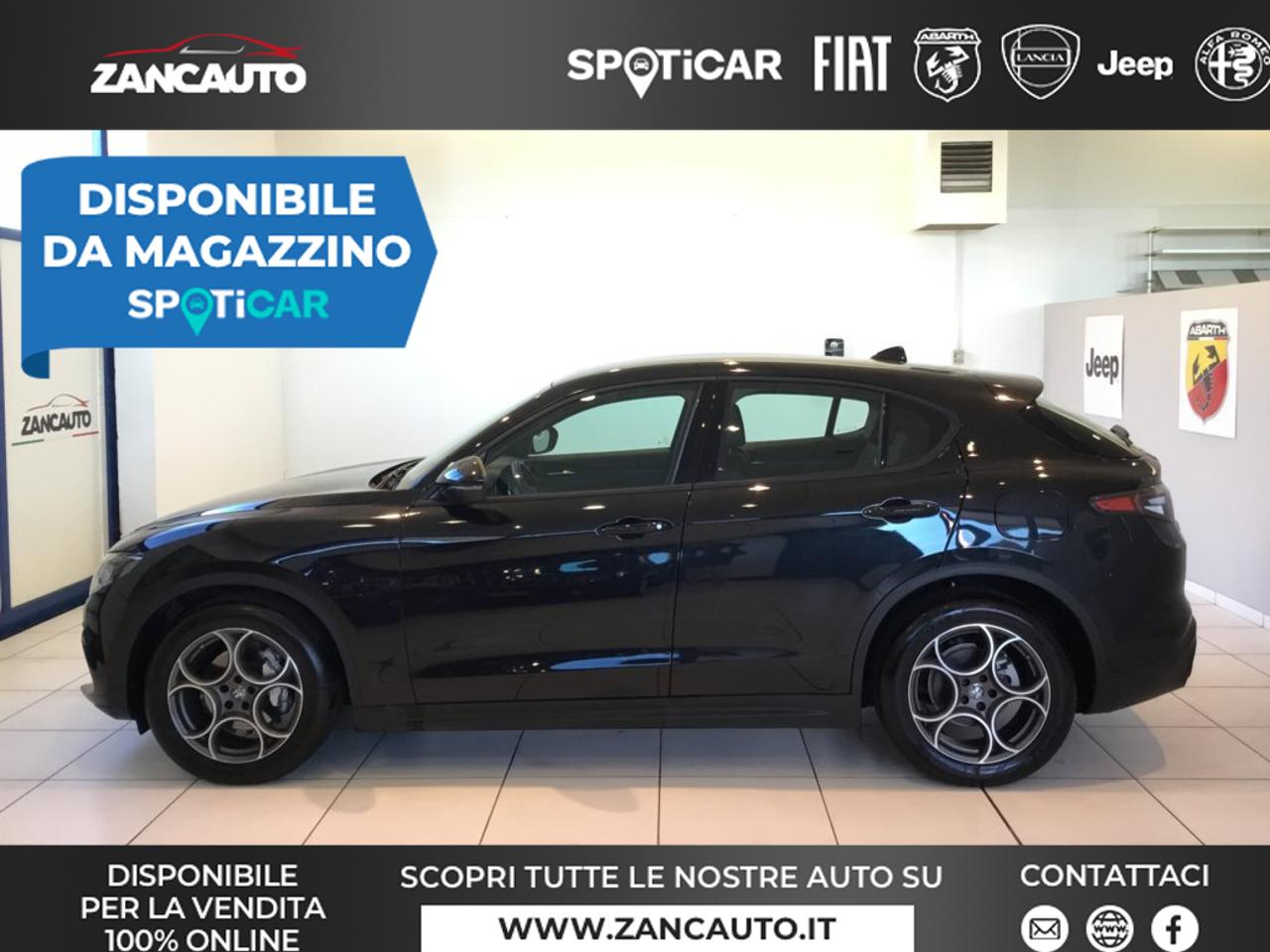 alfa romeo stelvio stelvio 2.2 turbodiesel 210 cv at8 q4 sprint my23 usata