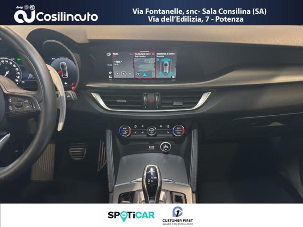Alfa Romeo Alfa Romeo Stelvio usata, con cerchi in lega