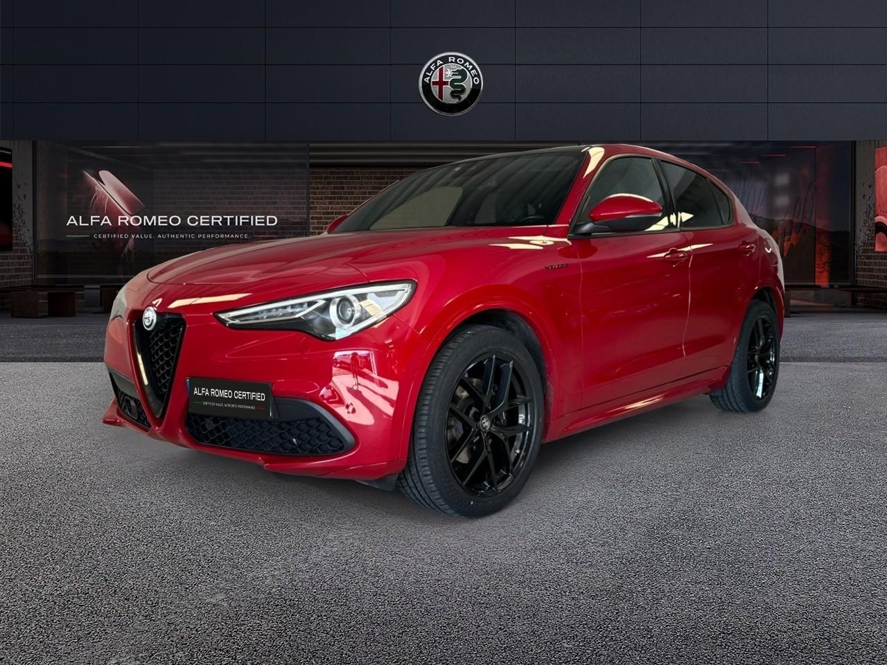 ALFA ROMEO ALFA ROMEO STELVIO Usato Rosso diesel 2021