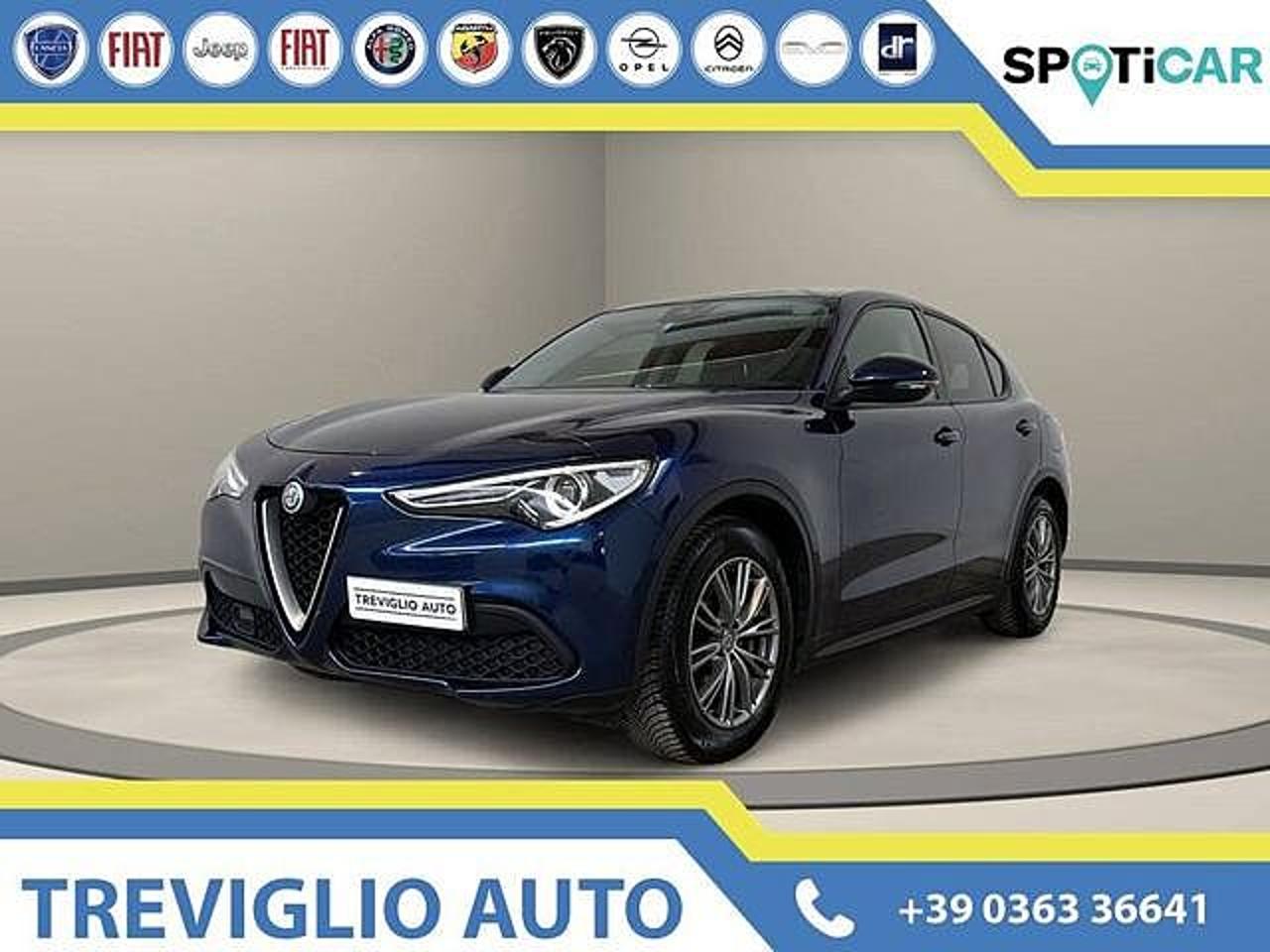 alfa romeo stelvio stelvio 2.2 turbodiesel 160 cv at8 rwd business usata