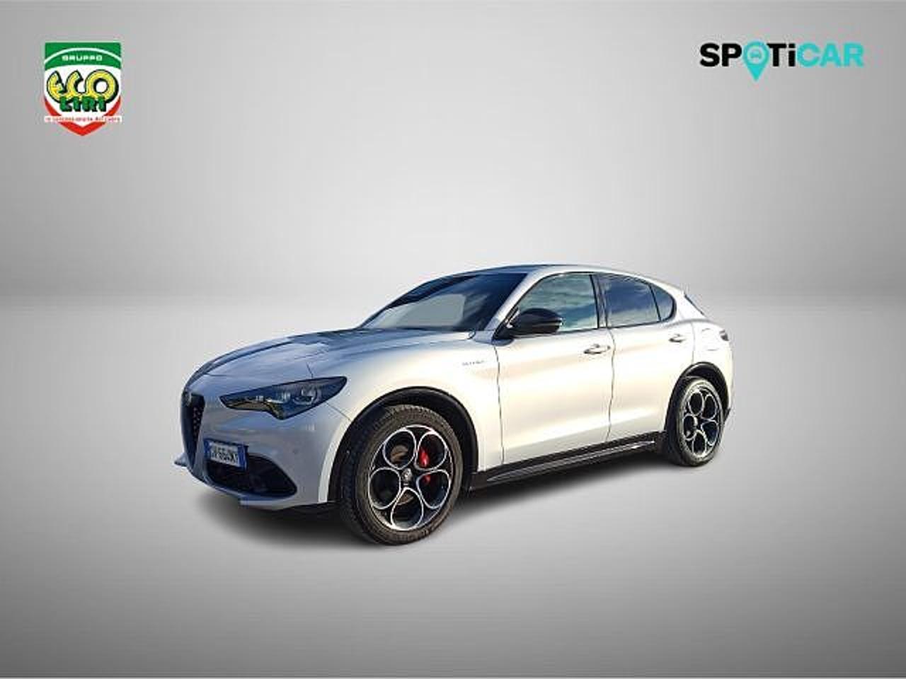 alfa romeo stelvio stelvio 2.2 turbodiesel 210 cv at8 q4 veloce usata