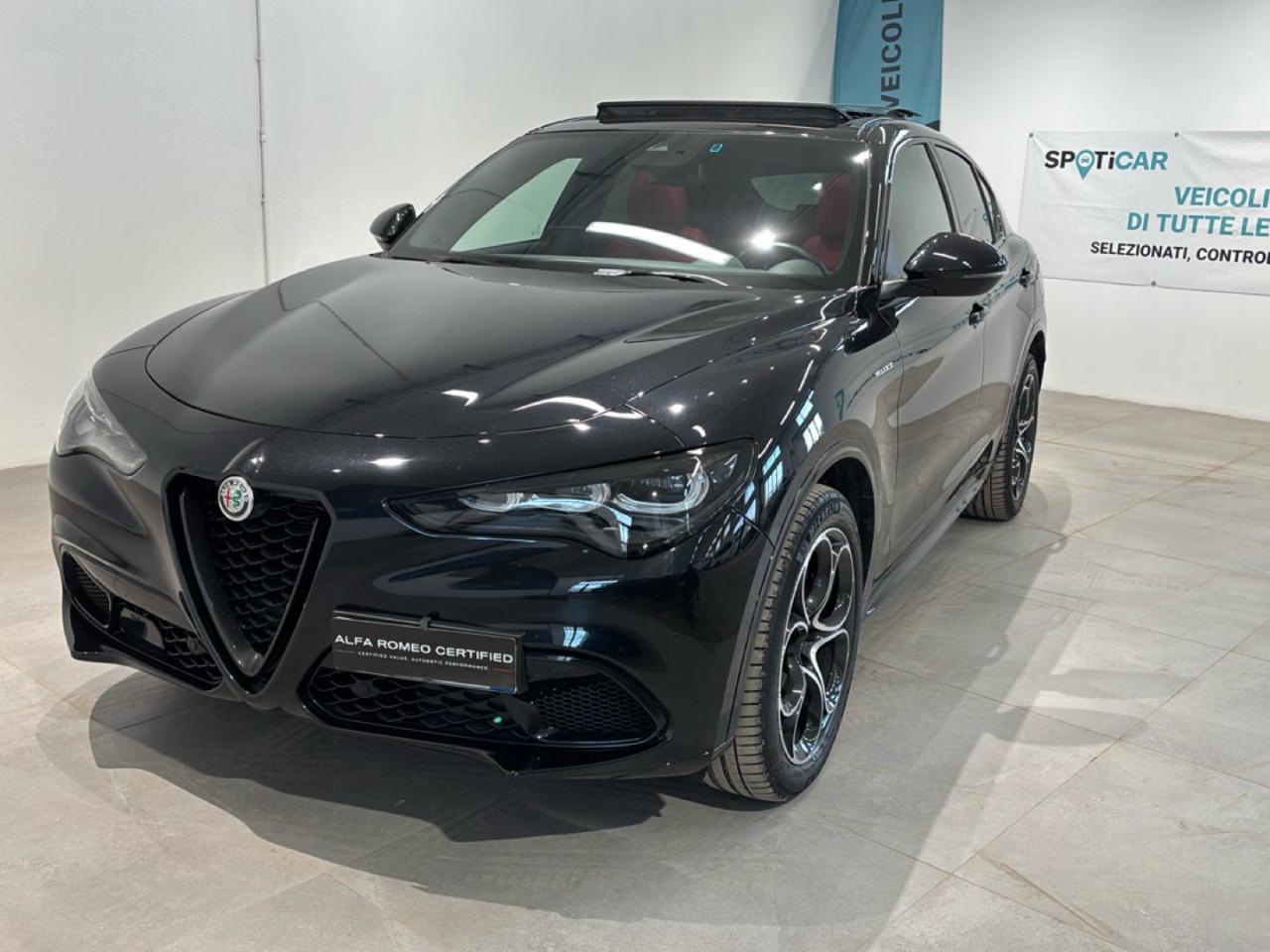 alfa romeo stelvio stelvio 2.2 turbodiesel 210 cv at8 q4 veloce usata