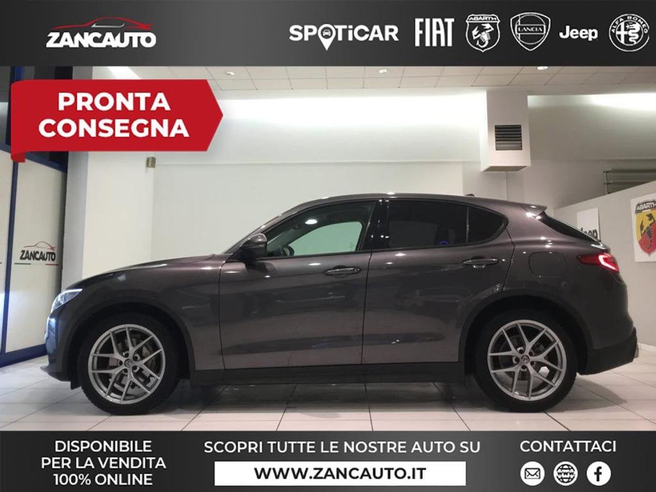 alfa romeo stelvio stelvio 2.2 turbodiesel 180 cv at8 rwd super usata