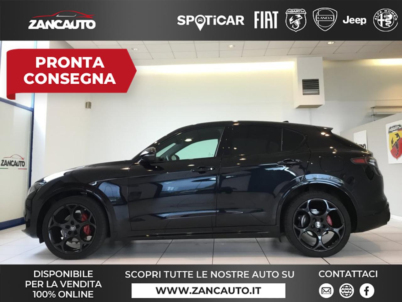 alfa romeo stelvio stelvio 2.2 turbodiesel 210 cv at8 q4 competizione my23 usata