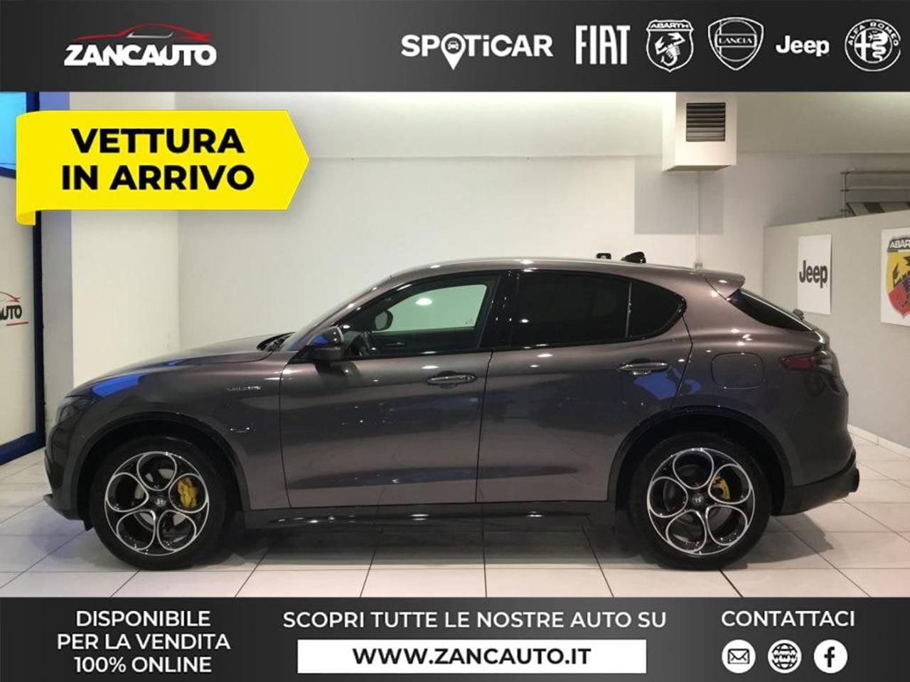 alfa romeo stelvio stelvio 2.2 turbodiesel 210 cv at8 q4 veloce my24 usata