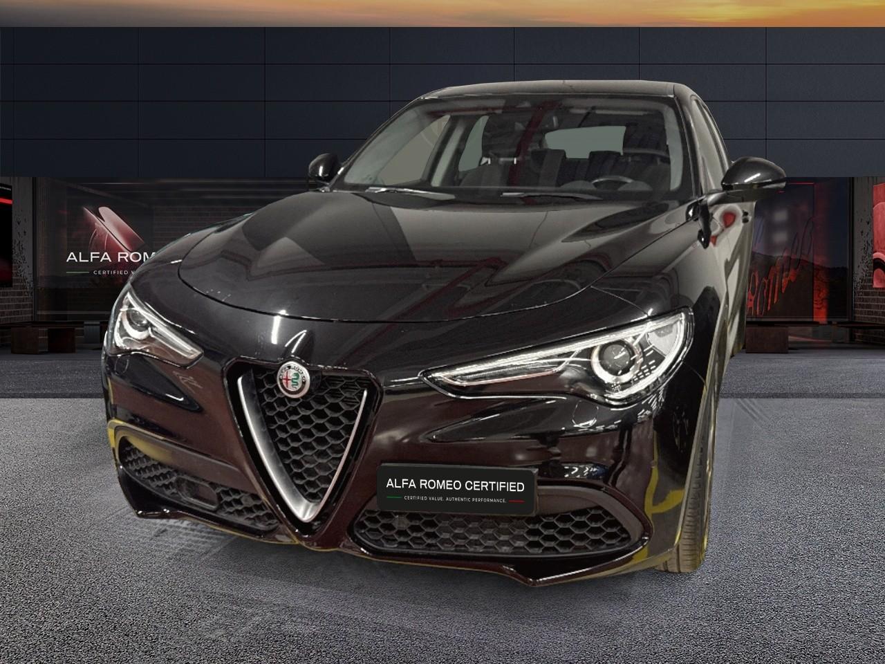 alfa romeo stelvio stelvio 2.2 turbo d 160cv rosso edizione at8 rwd usata