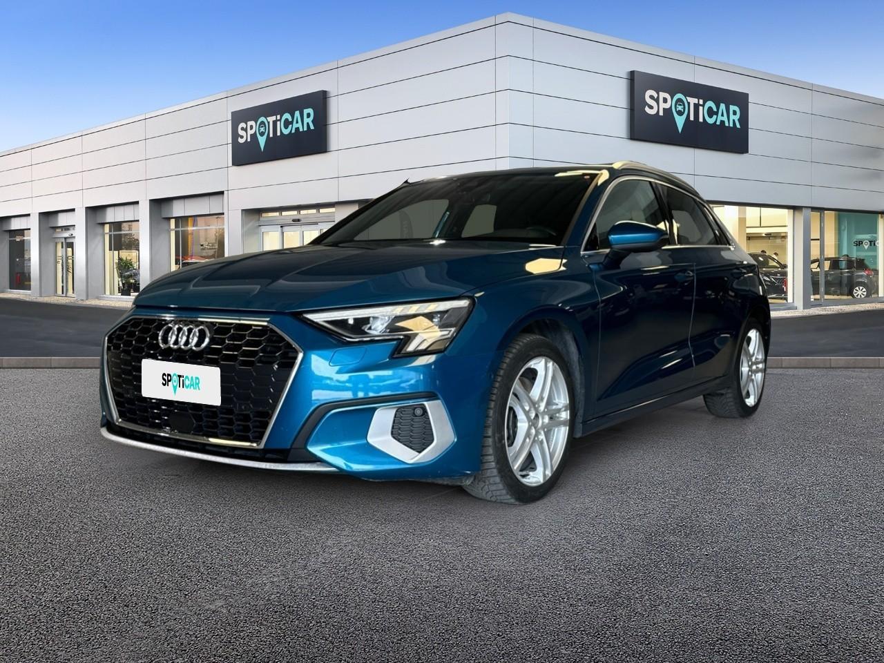 AUDI AUDI A3 Usato Blu MILD-HYBRID-PETROL 2021