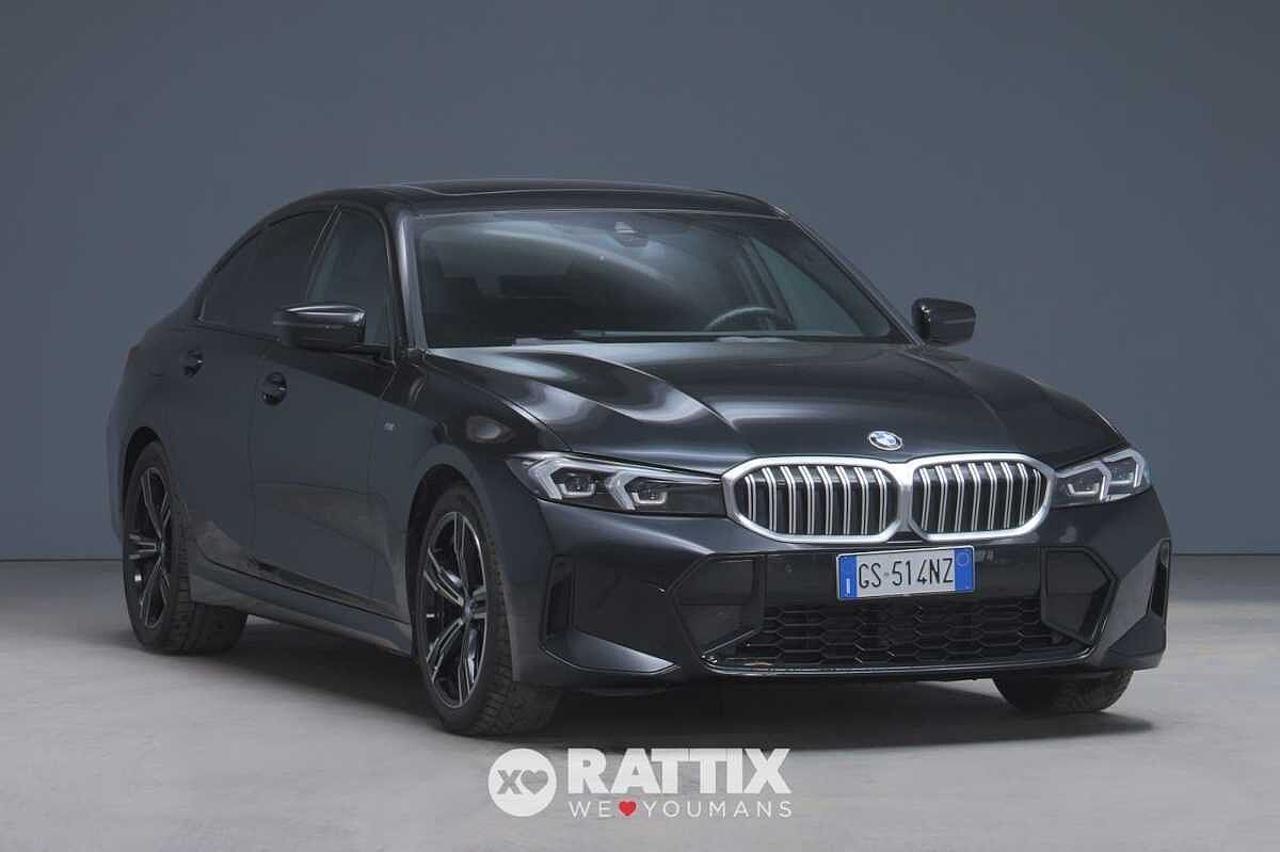 bmw bmw serie 3 318 d mhev 48v msport auto + tetto apribile usata