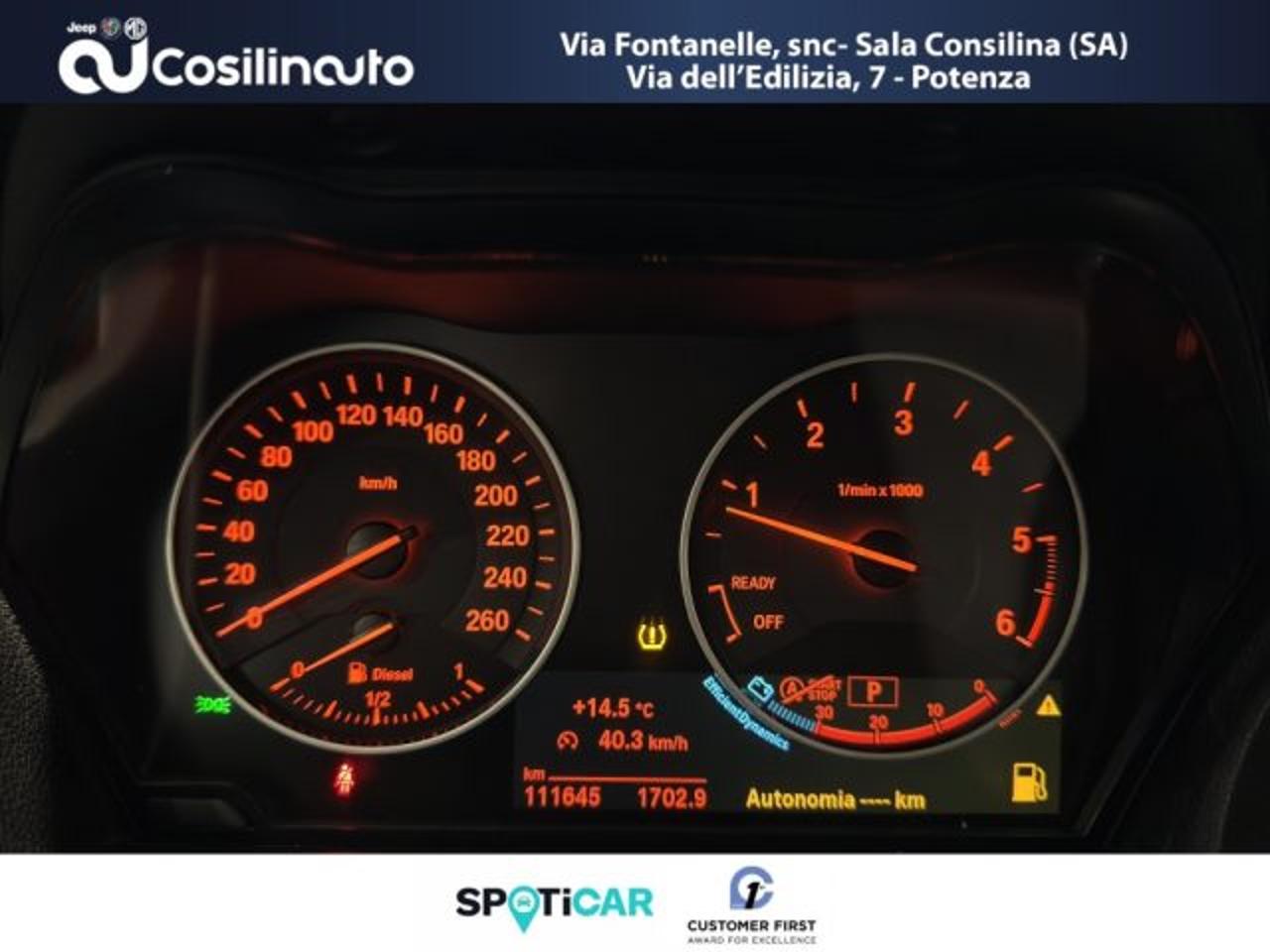 BMW Bmw Serie 1 usata, con chiusura centralizzata