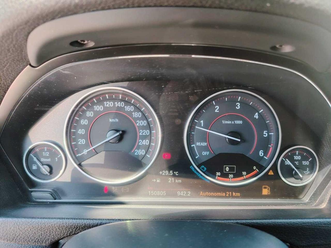 BMW Bmw Serie 4 usata, con cassetto portaoggetti nella console centrale e in plancia