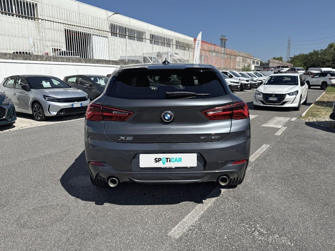 BMW Bmw X2 usata, con cinture sicurezza post. conducente, cinture sicurezza post. passeggero, cinture sicurezza post. centrale a 3 punti
