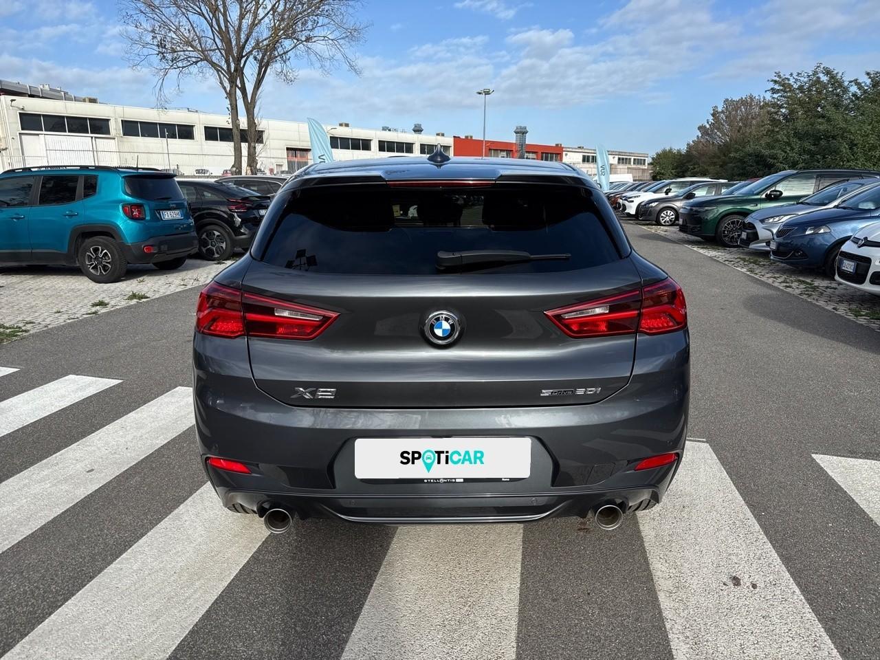 BMW Bmw X2 usata, con cinture sicurezza post. conducente, cinture sicurezza post. passeggero, cinture sicurezza post. centrale a 3 punti