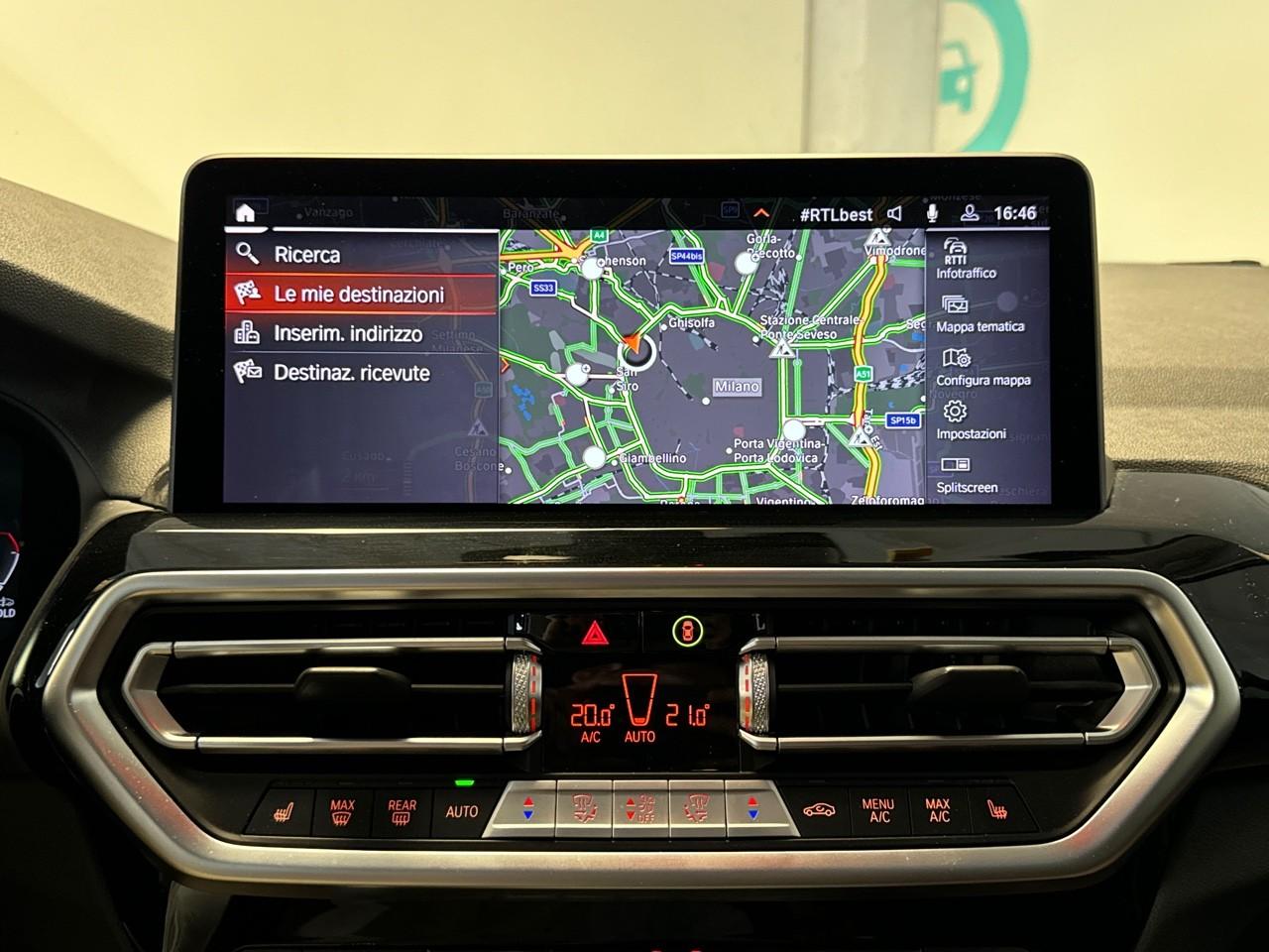 BMW Bmw X3 usata, con Active cruise control con funzione Stop&Go