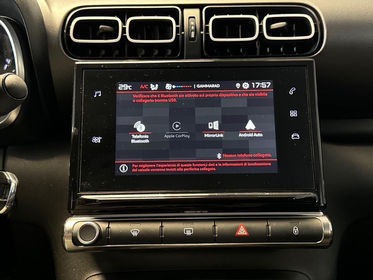 Citroën Citroën C3 Aircross usata, con airbag anteriore conducente, airbag anteriore passeggero con interrutore di disattivazione
