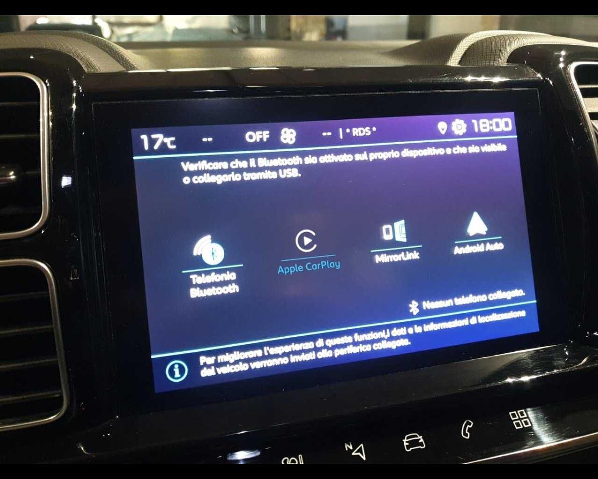 Citroën Citroën C5 Aircross usata, con interno nero