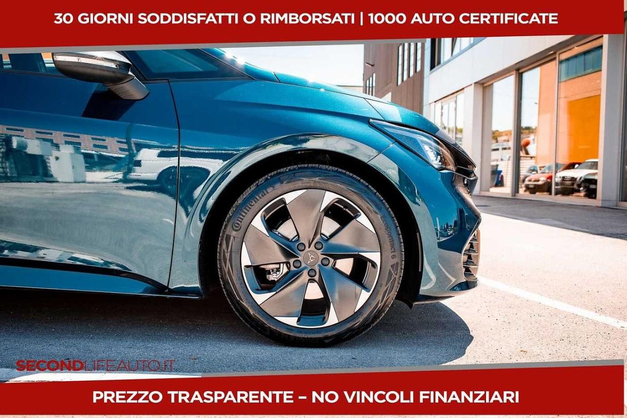 Cupra cupra born usata, con alcantara