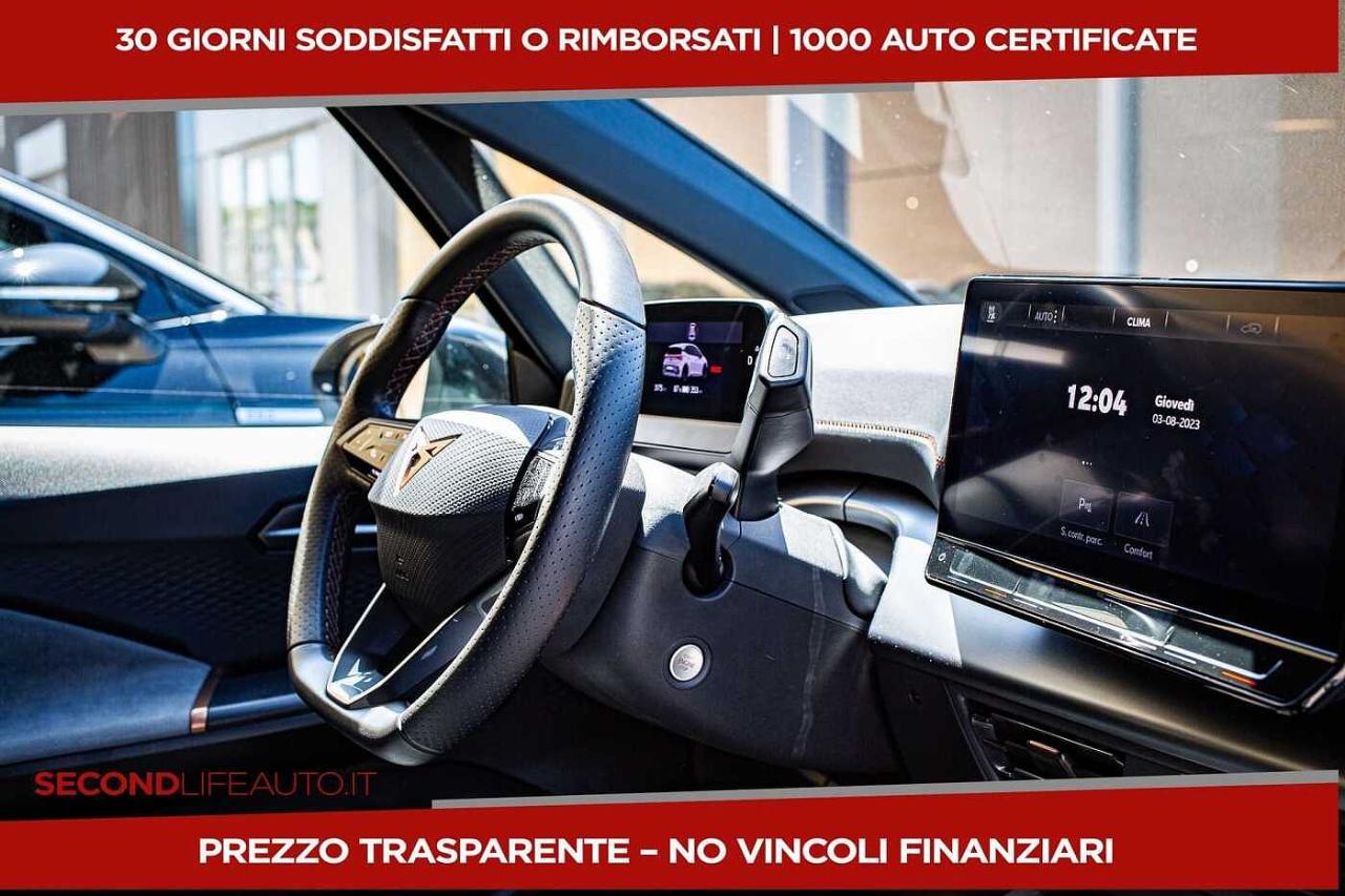 Cupra cupra born usata, con sensore pioggia