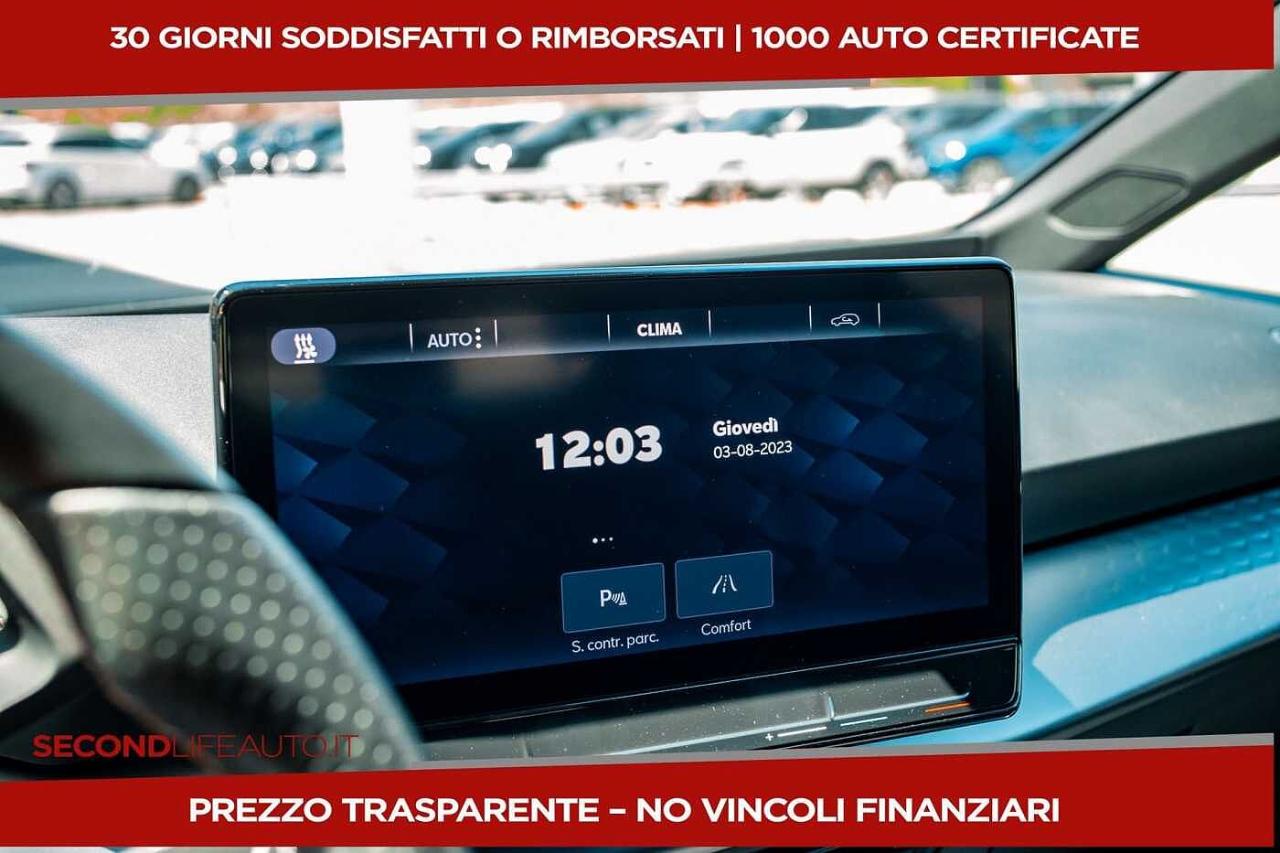 Cupra cupra born usata, con sensori luce