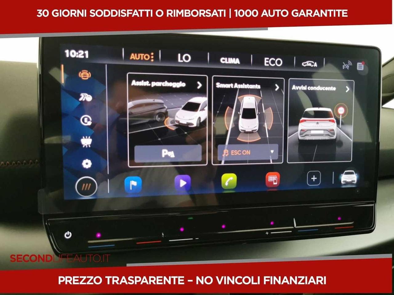 Cupra cupra born usata, con interno grigio