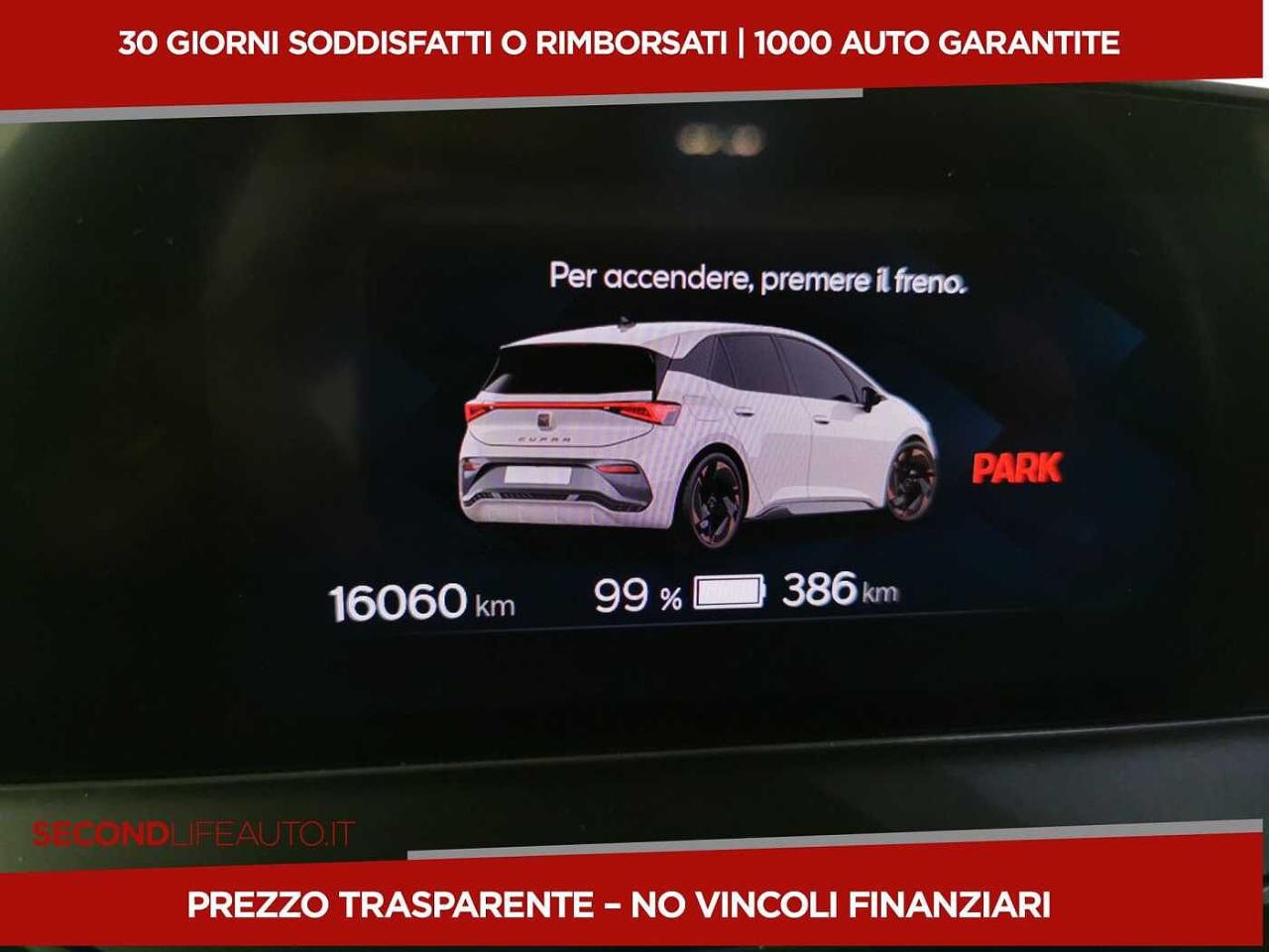Cupra cupra born usata, con 4x Airbag (fontali + laterali)