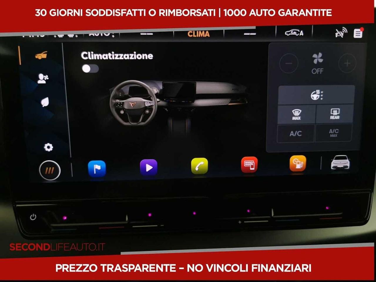Cupra cupra born usata, con bluetooth
