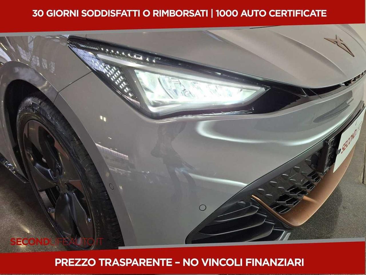 Cupra cupra born usata, con interno grigio