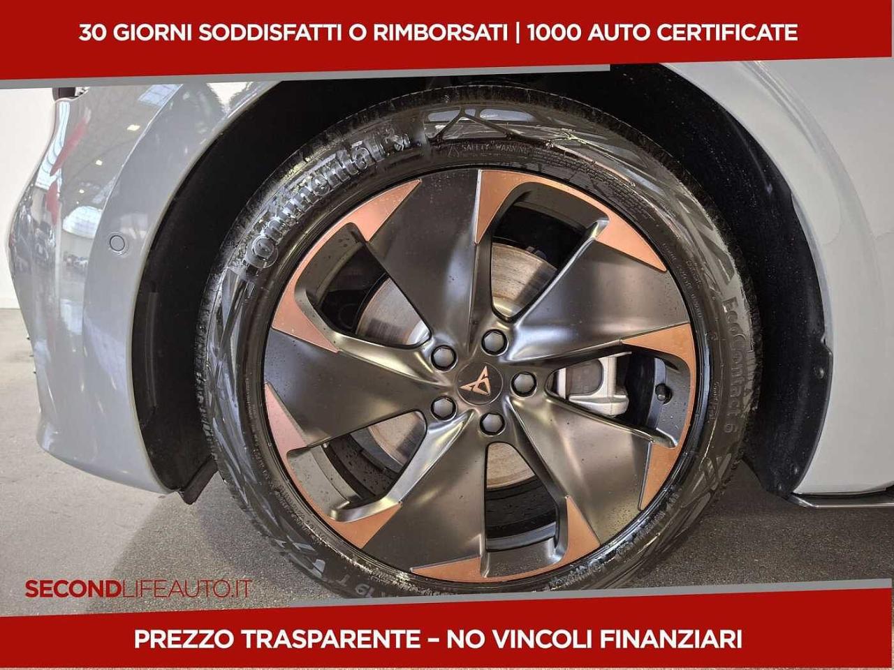Cupra cupra born usata, con sedile sportivo