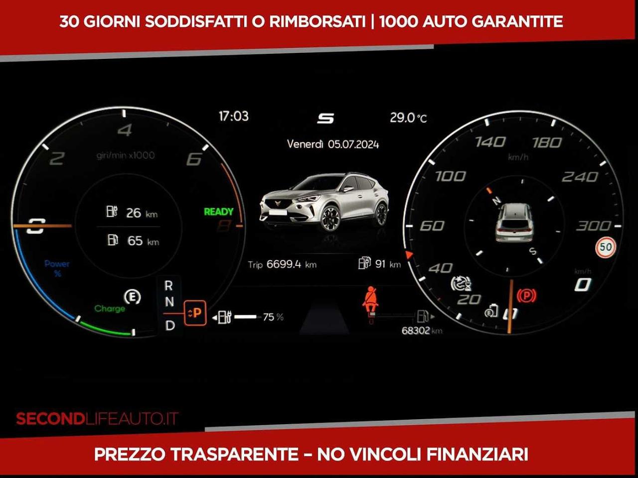 Cupra Cupra Formentor usata, con 5 sedili