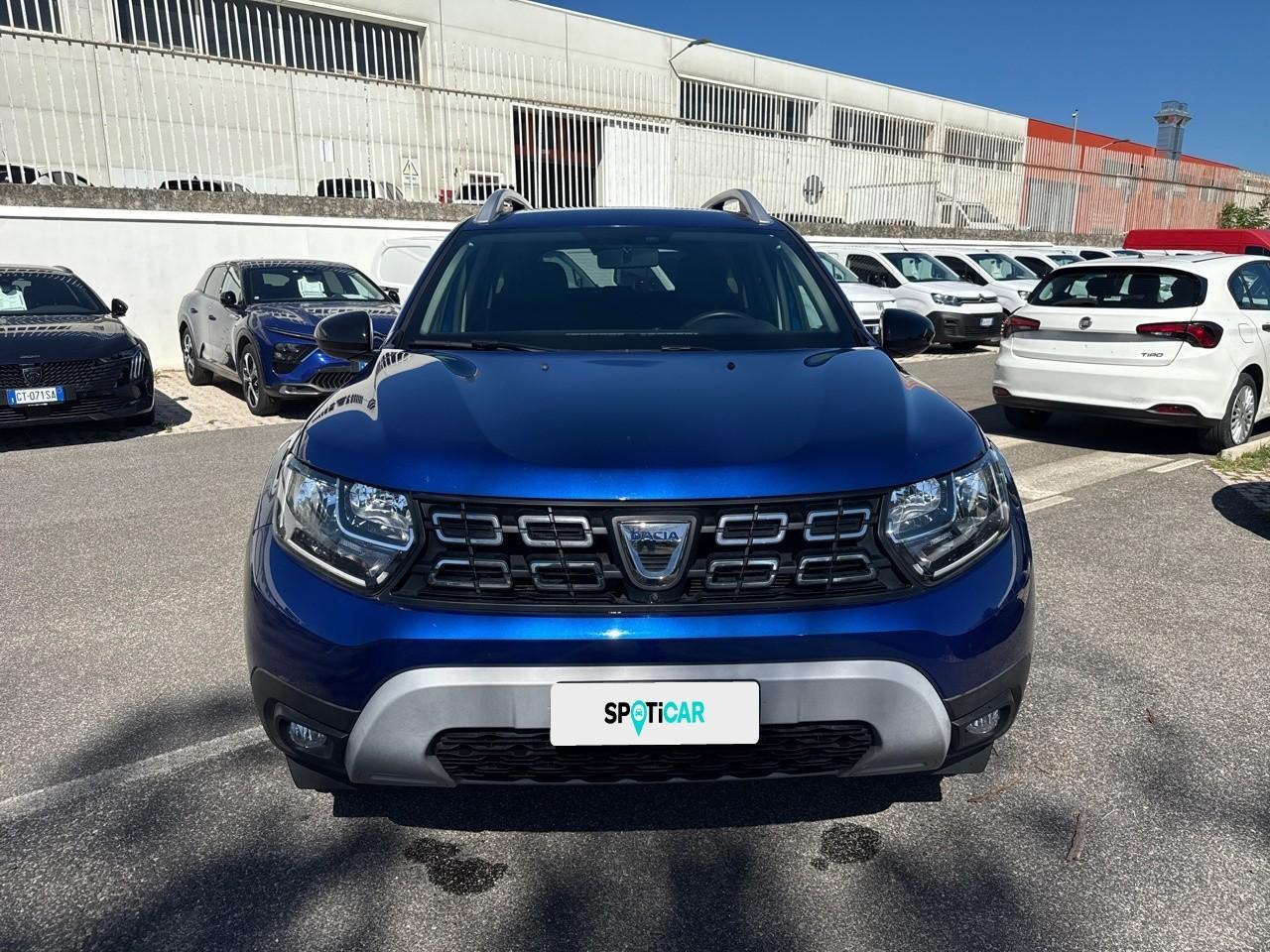 Dacia Dacia Duster usata, con barre longitud.al tetto cromato/argento