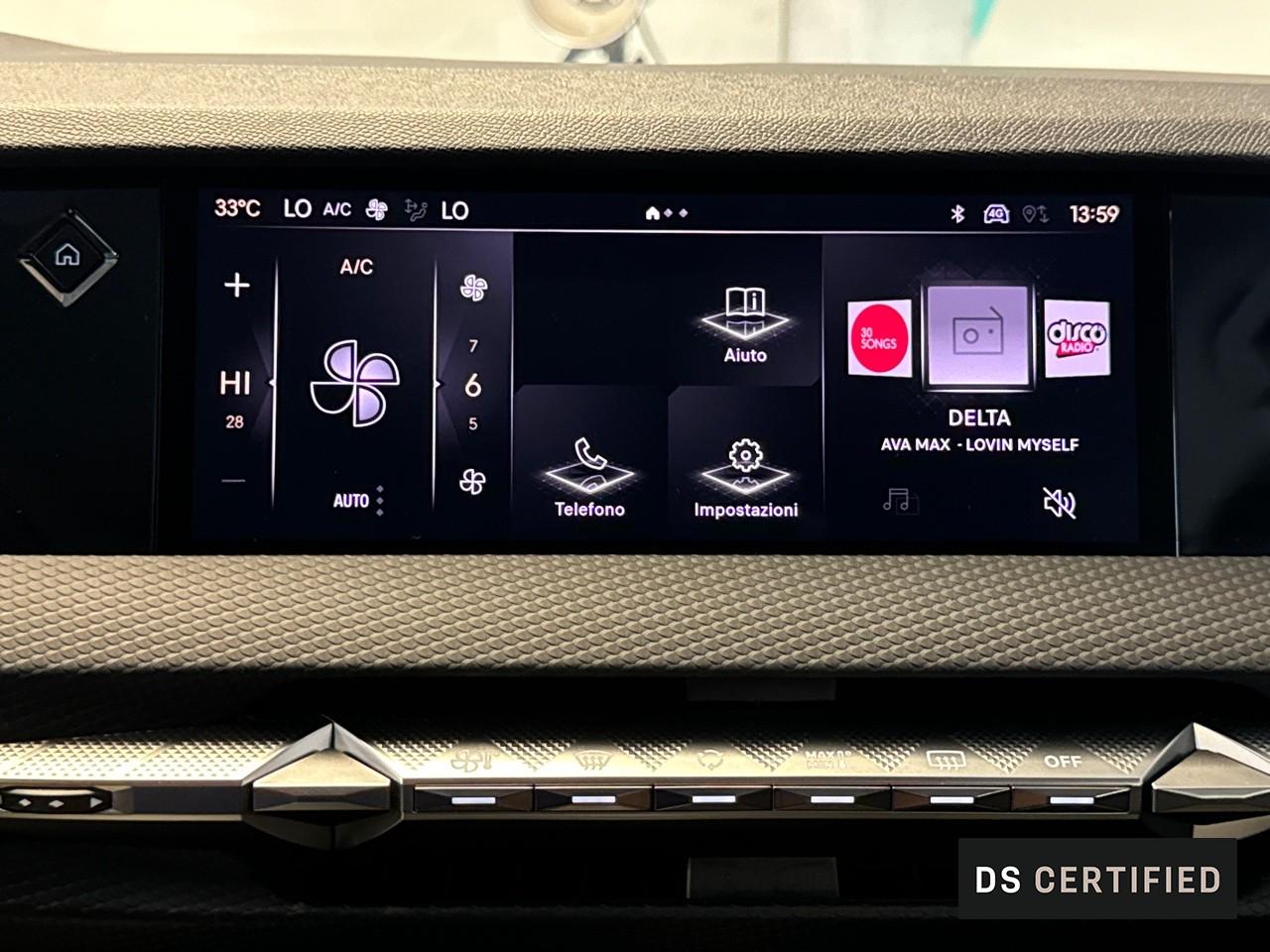 DS DS DS 4 usata, con airbag anteriore conducente, airbag anteriore passeggero con interrutore di disattivazione