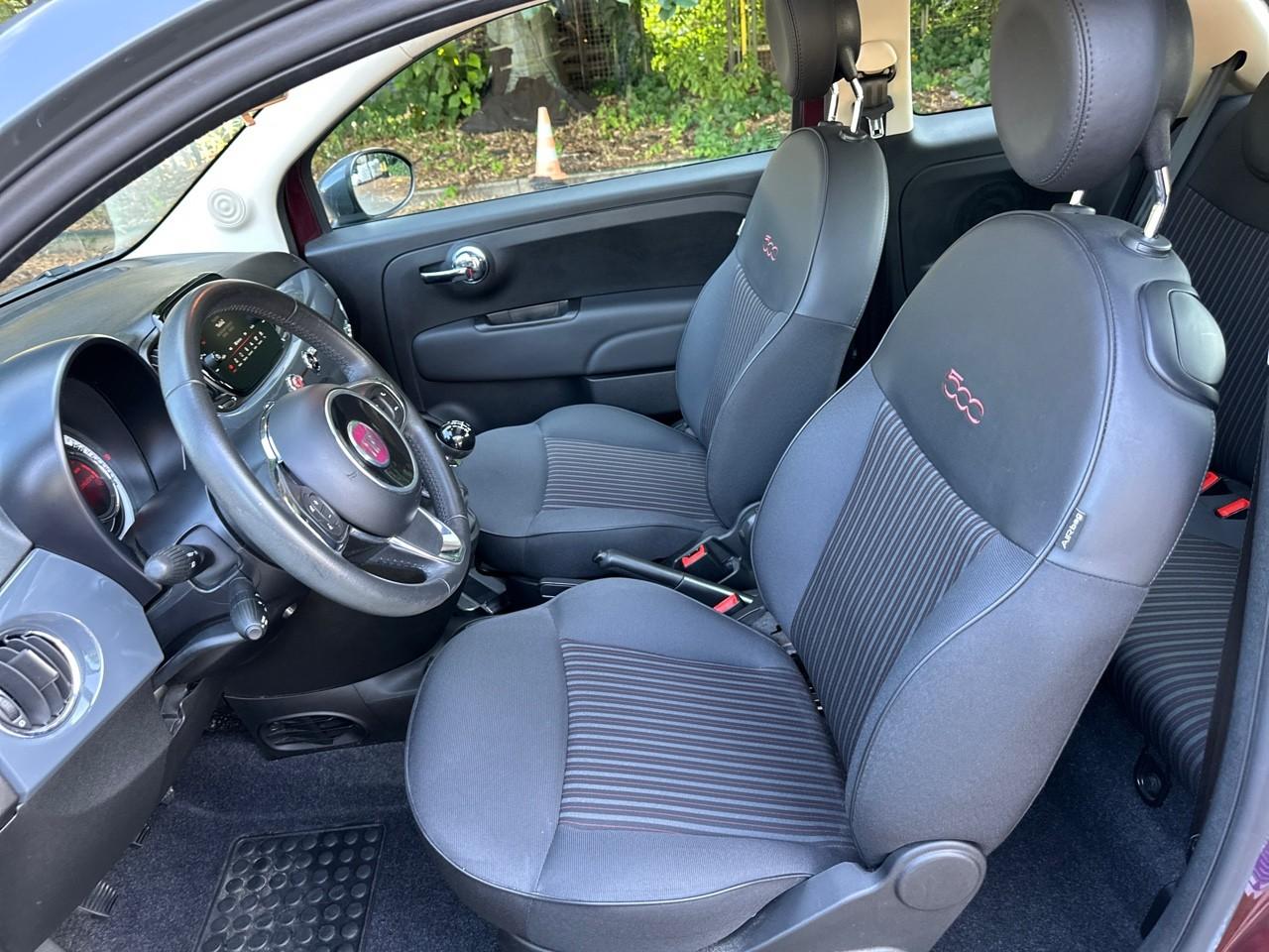 Fiat Fiat 500 usata, con comandi audio al volante