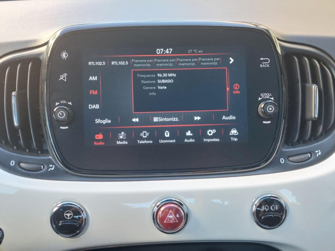 Fiat Fiat 500 usata, con chiusura centralizzata