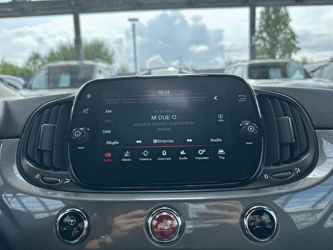 Fiat Fiat 500 usata, con airbag anteriore conducente intelligente, airbag anteriore passeggero intelligente con interrutore di disattivazione