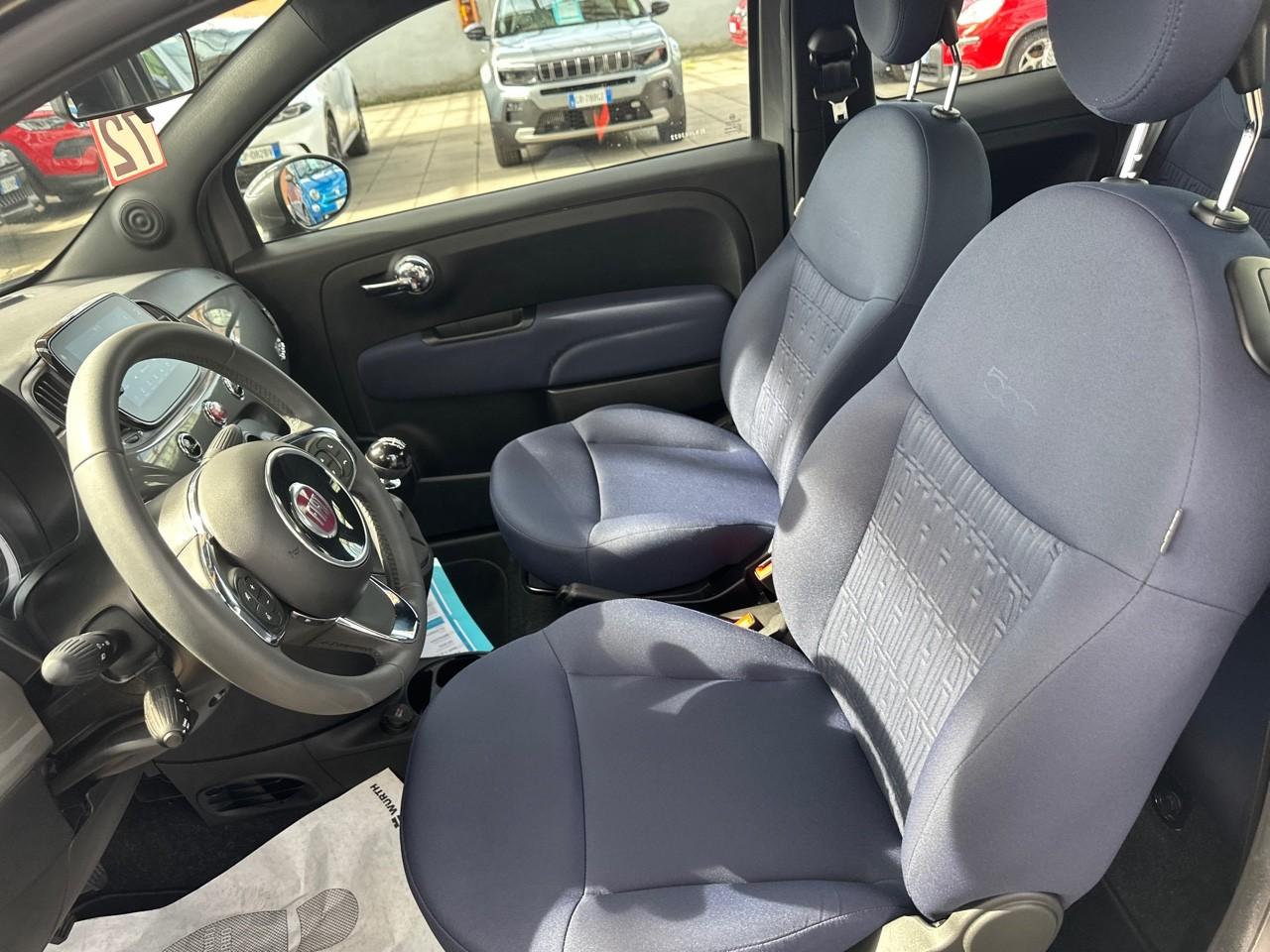 Fiat Fiat 500 usata, con comandi media touch screen
