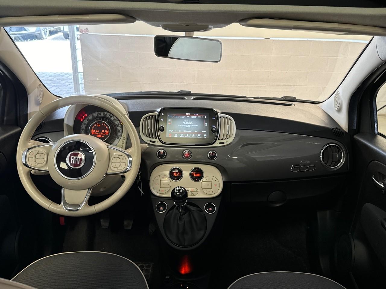 Fiat Fiat 500 usata, con comandi audio al volante