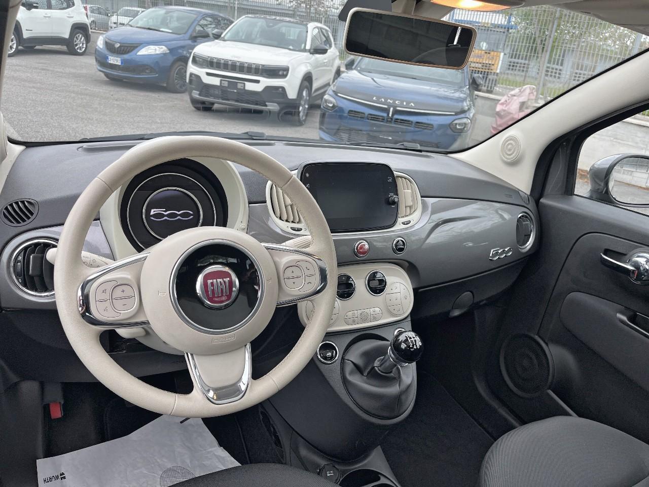 Fiat Fiat 500 usata, con comando luci con sensore di oscurità manuale