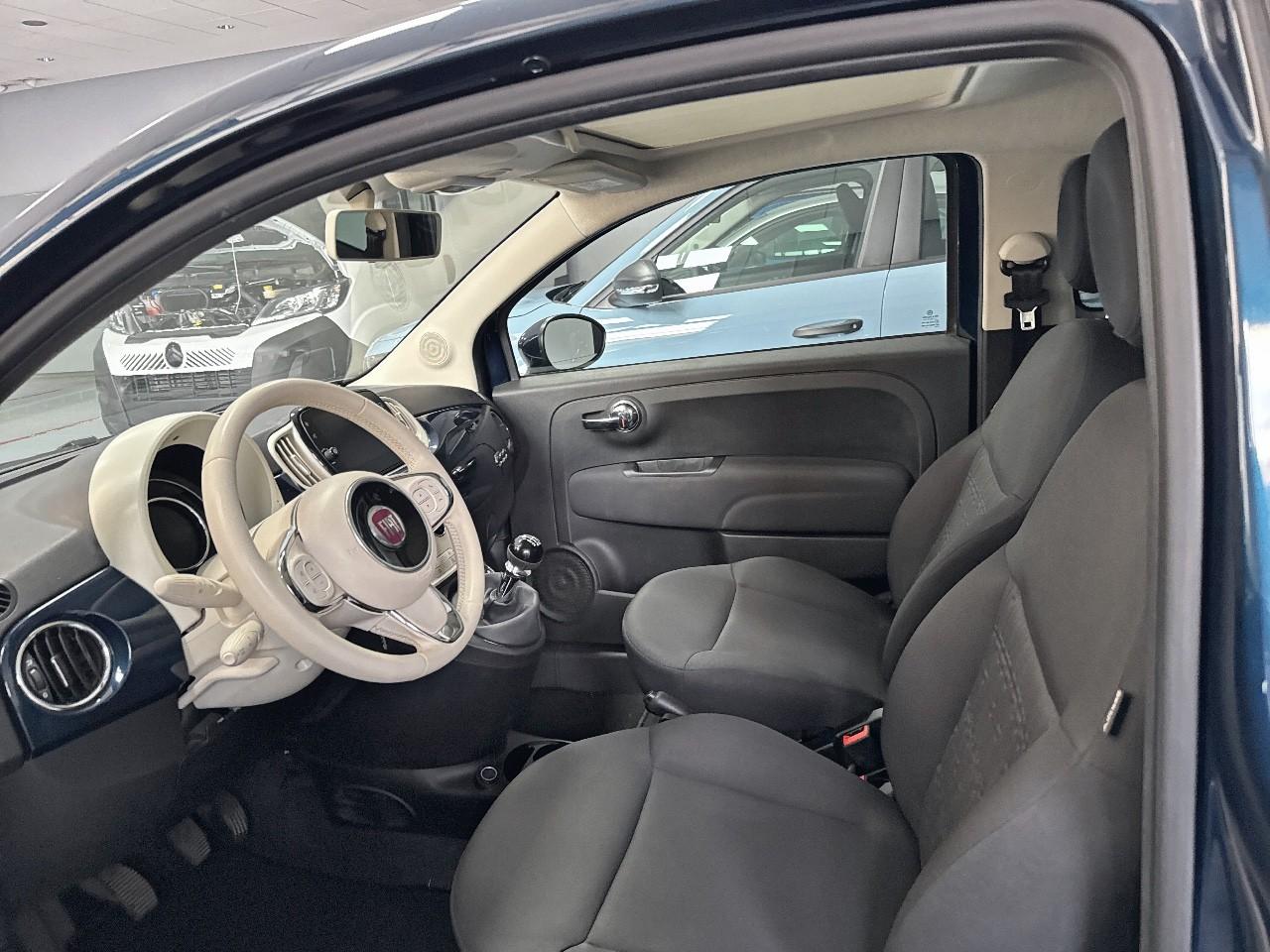 Fiat Fiat 500 usata, con 2 poggiatesta sedili ant. e sedili post. , con reg. in altezza