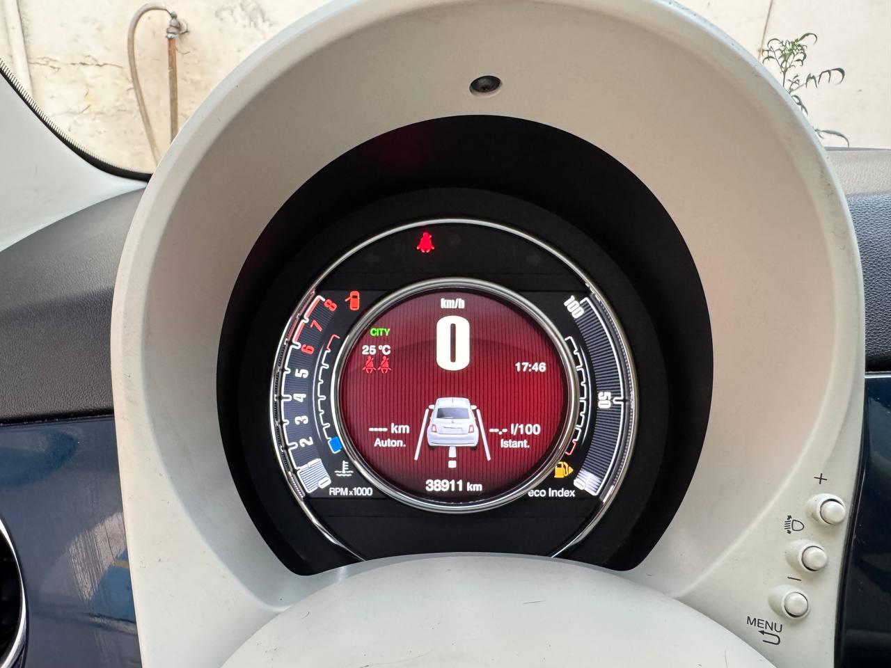 Fiat Fiat 500 usata, con 7,00 display multifunzionale touch screen, plancia centrale 1, 17,8, fisso e no