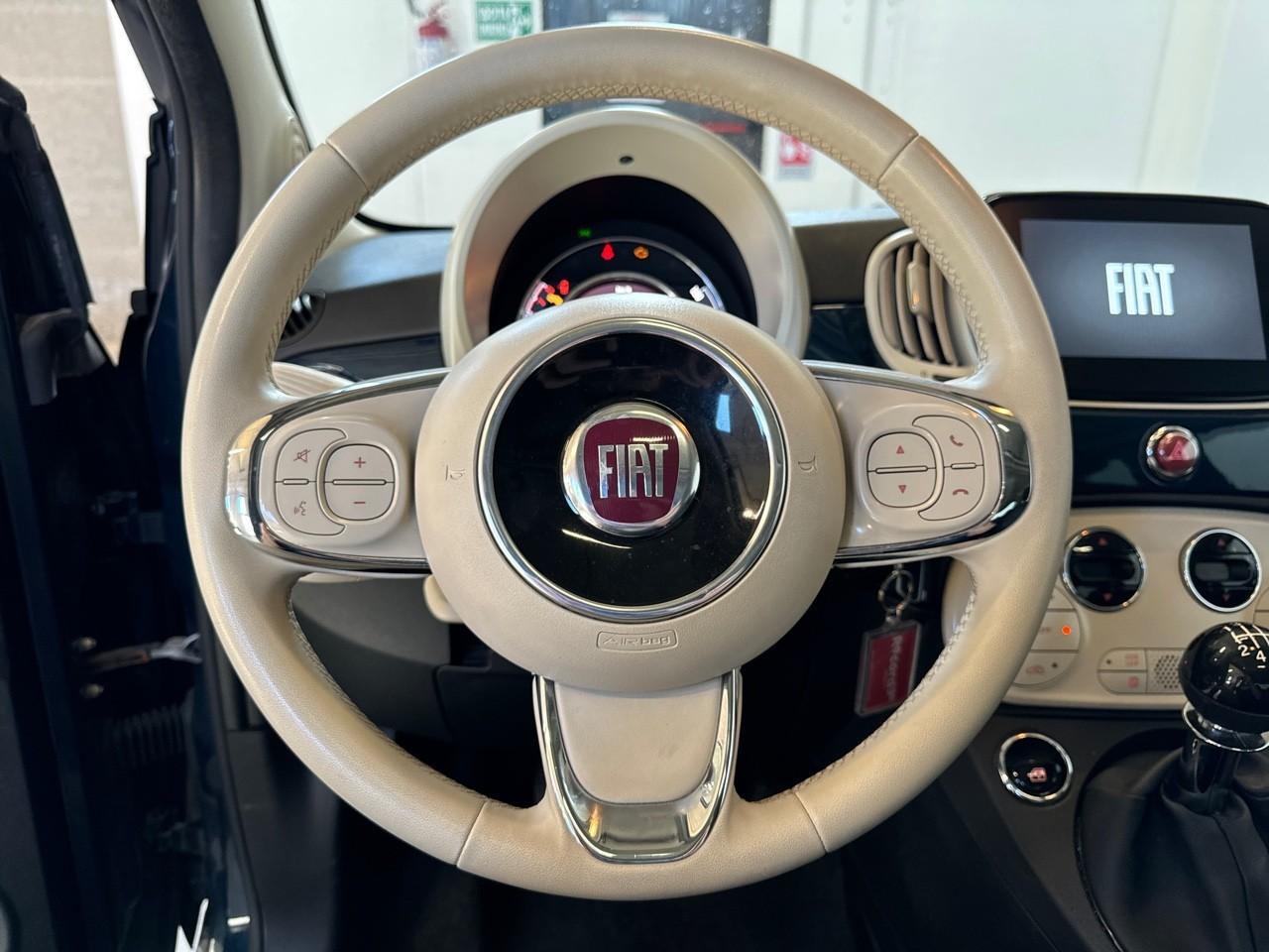 Fiat Fiat 500 usata, con 7,00 display multifunzionale touch screen, plancia centrale 1, 17,8, fisso e no