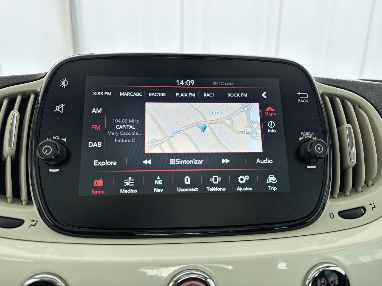 Fiat Fiat 500 usata, con Mirror Screen