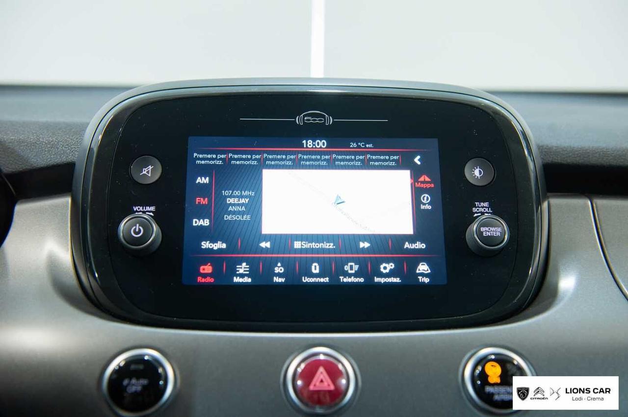 Fiat Fiat 500X usata, con airbag frontale lato guida e passeggero