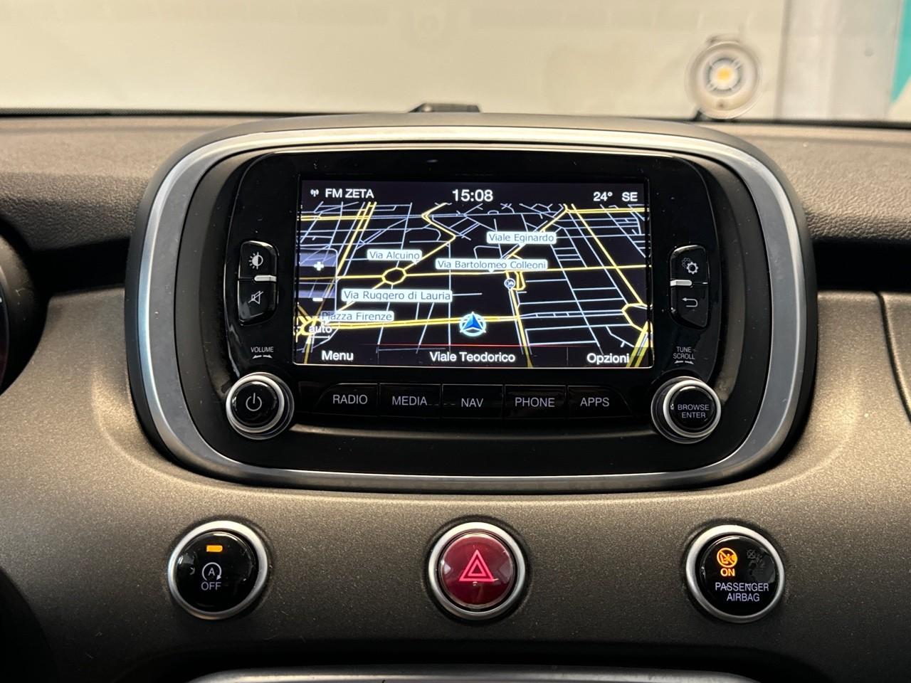 Fiat Fiat 500X usata, con airbag anteriore conducente intelligente, airbag anteriore passeggero intelligente con interrutore di disattivazione
