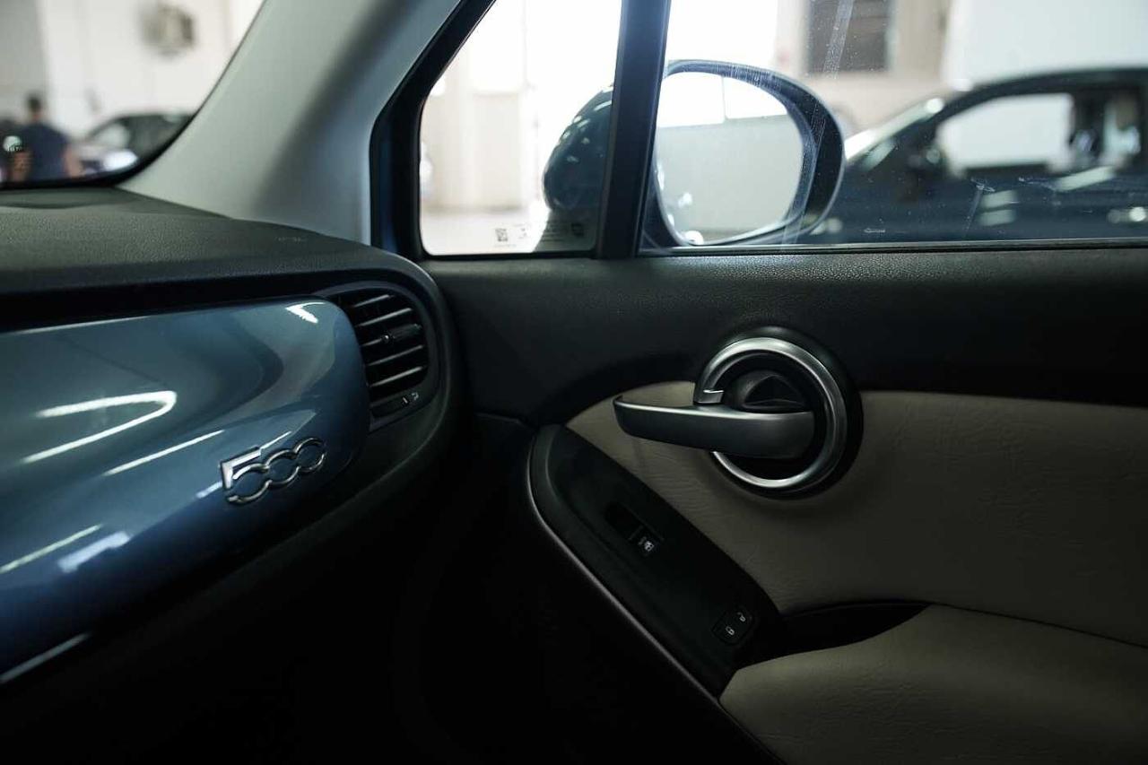 Fiat Fiat 500X usata, con calotte specchi esterni verniciate in tinta carrozzeria