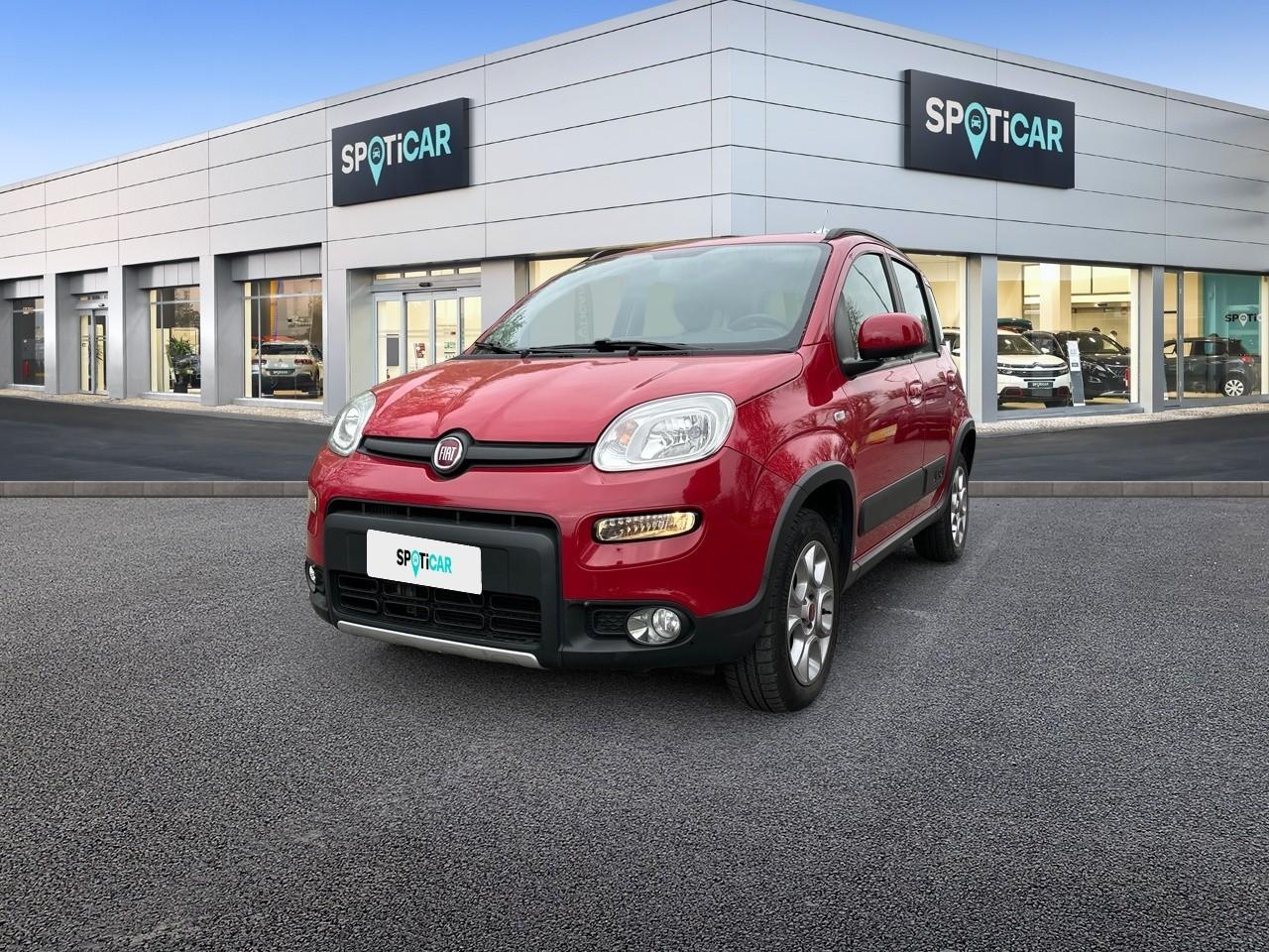 FIAT FIAT PANDA Usato Rosso diesel 2013