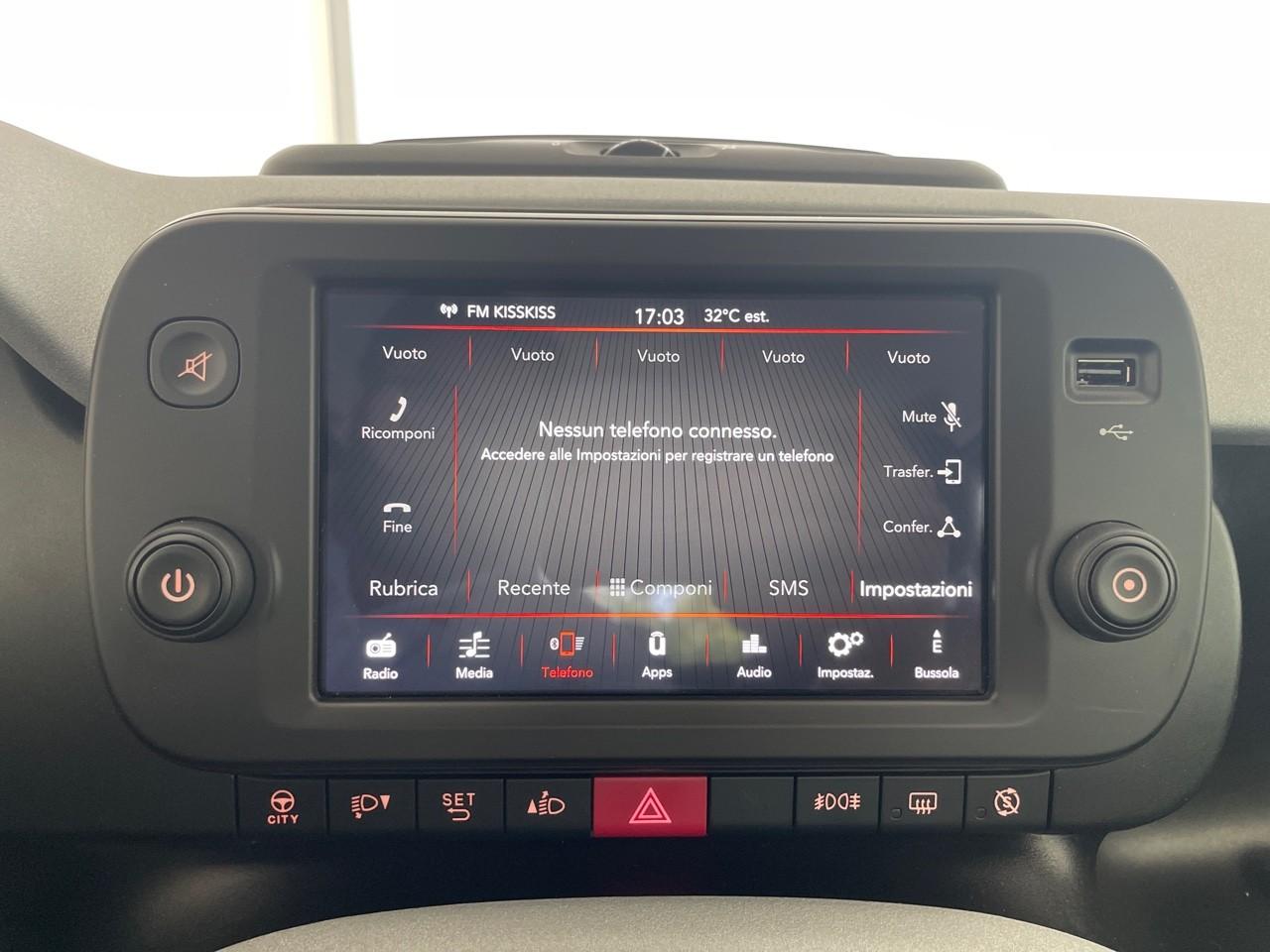Fiat Fiat Panda usata, con airbag anteriore conducente, airbag anteriore passeggero con interrutore di disattivazione