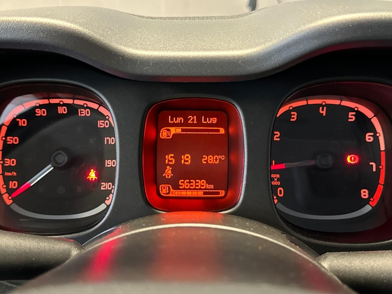 Fiat Fiat Panda usata, con airbag anteriore conducente, airbag anteriore passeggero con interrutore di disattivazione