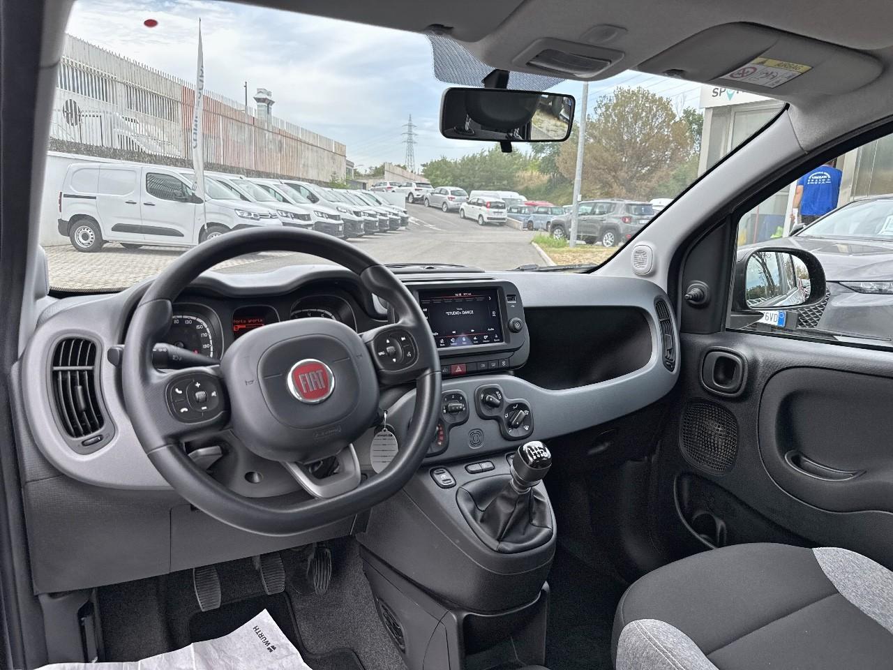 Fiat Fiat Panda usata, con barre longitud.al tetto nero