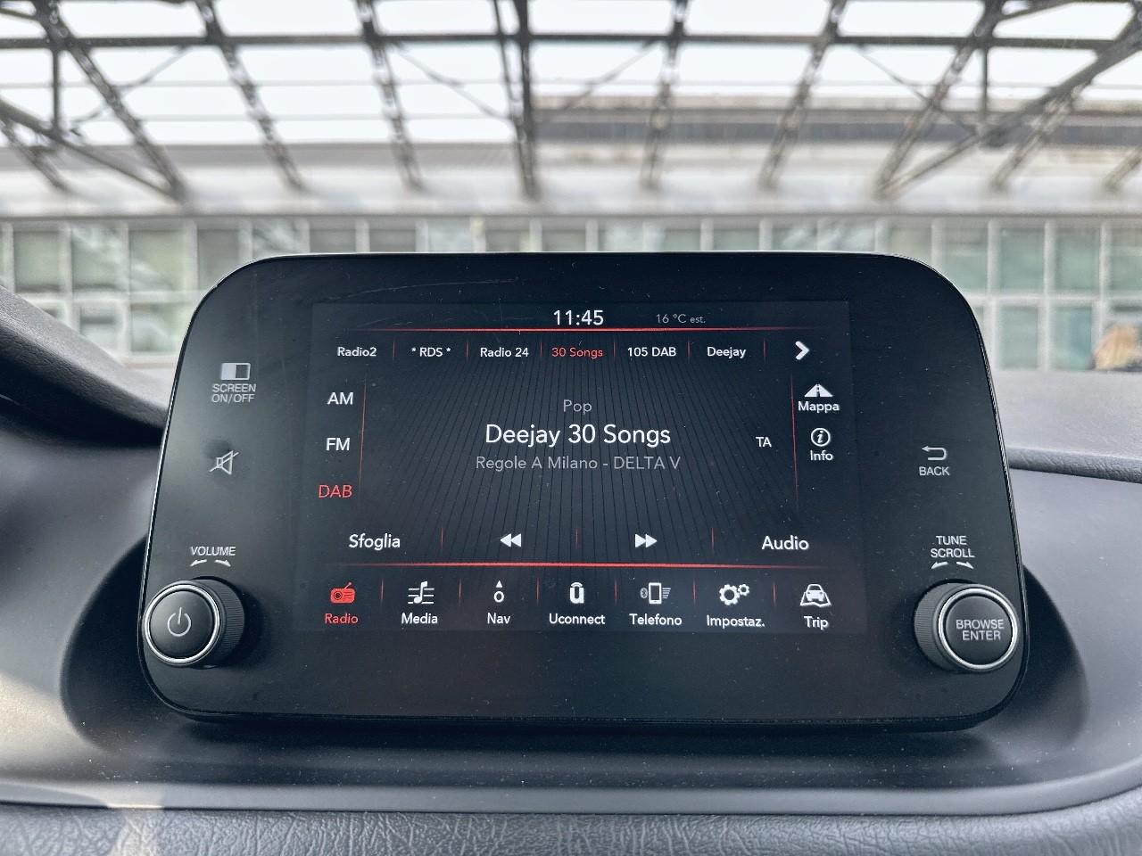 Fiat Fiat Tipo usata, con airbag anteriore conducente, airbag anteriore passeggero con interrutore di disattivazione