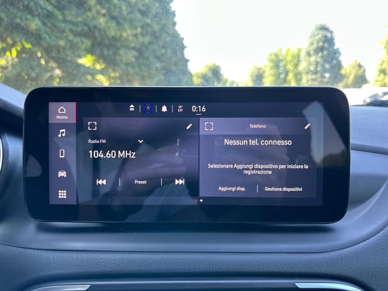 Fiat Fiat Tipo usata, con airbag anteriore conducente, airbag anteriore passeggero con interrutore di disattivazione